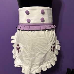 Maid cafe lolita fashion dress Japan Idol Halloween Cosplay Costume Cat Apron